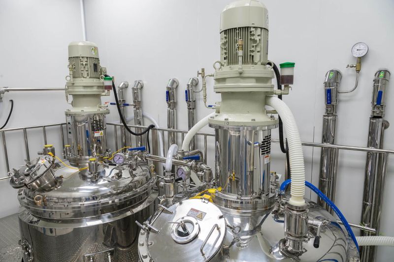 Capteur de masse volumique DIMF sur une ligne de process liquide