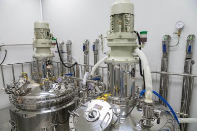 Capteur de masse volumique DIMF sur une ligne de process liquide